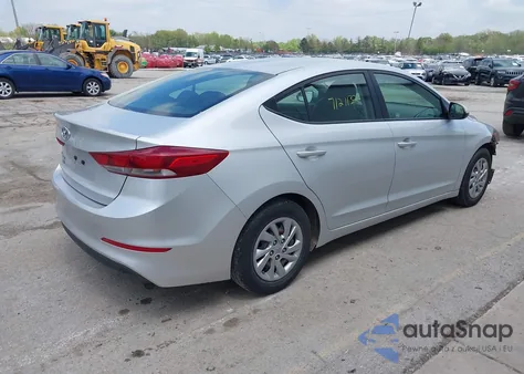 2018 Hyundai Elantra Se из США, поврежденный, VIN KMHD74LF7JU611539